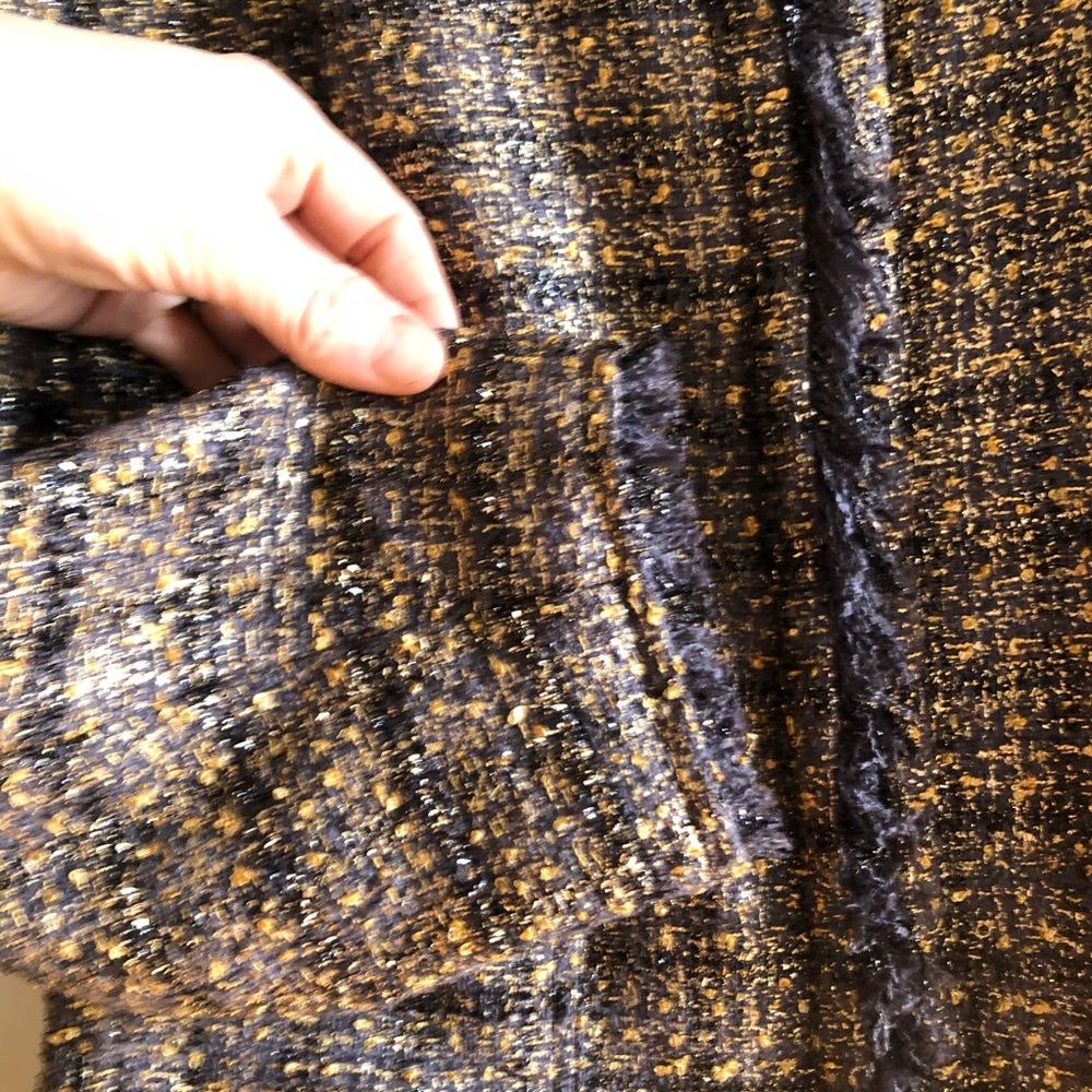 INC | Tweed Eyelash Cropped Jacket - Picture 2 of 5